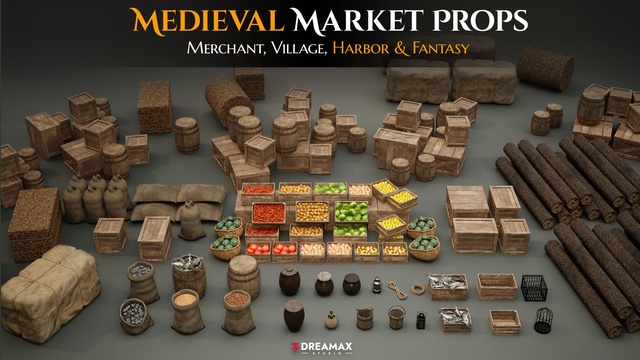 Medieval Market Props Vol. 1
