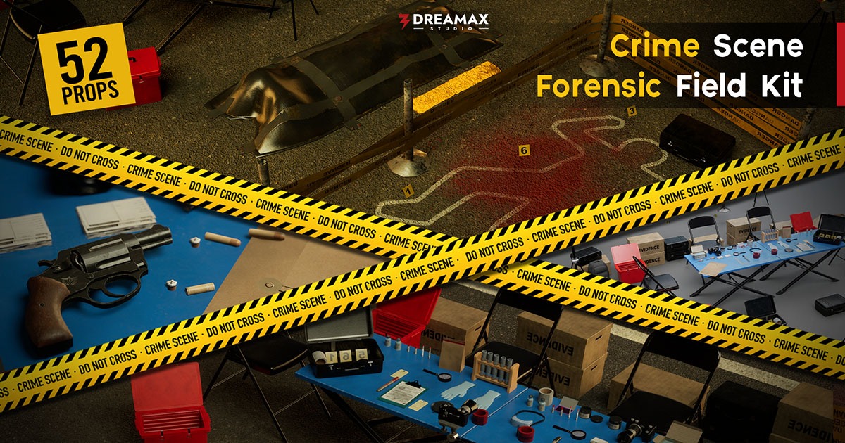 Crime Scene & Forensic Evidence Props